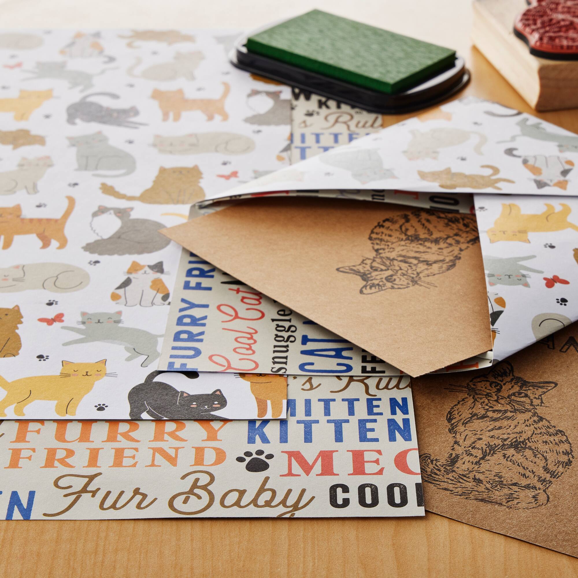 48 Pack: Cats Double-Sided Cardstock Paper by Recollections™, 12" x 12"